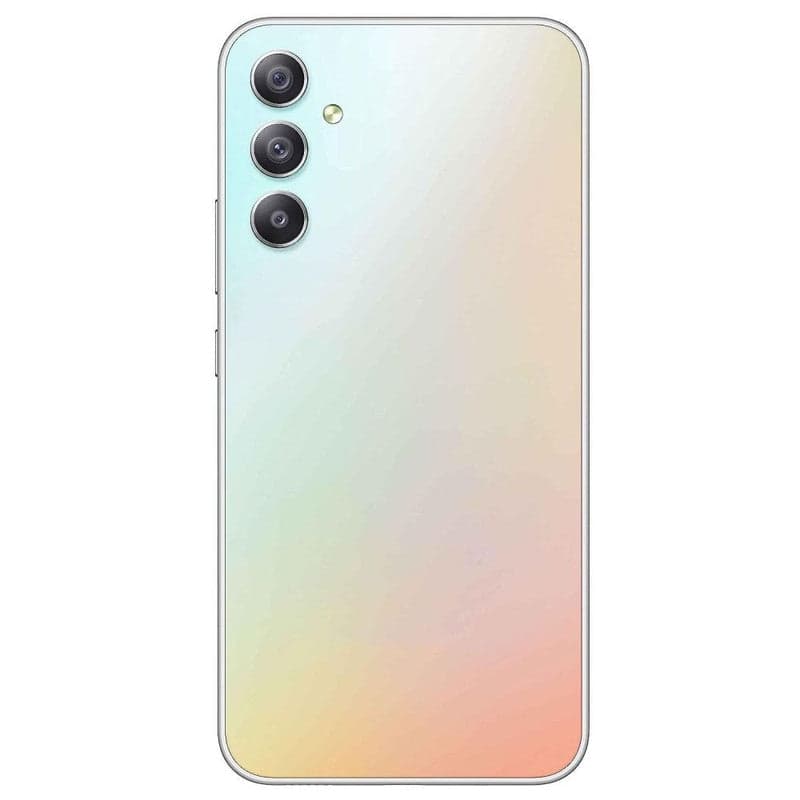 Back Panel for Samsung Galaxy A34 (5G) Awesome Silver