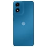 Back Panel housing for Moto G04 Blue