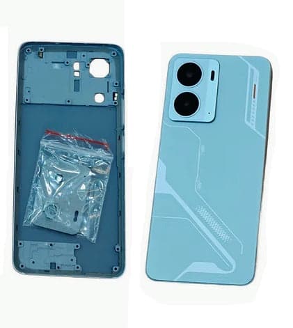 Back Panel Housing for Realme P3 5G Blue