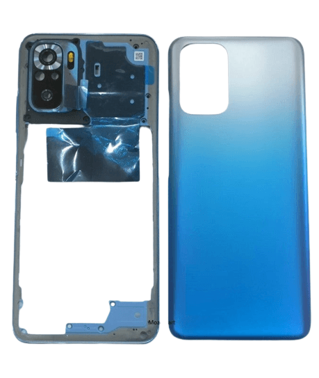 Back Panel Housing for Redmi Note 10 Blue
