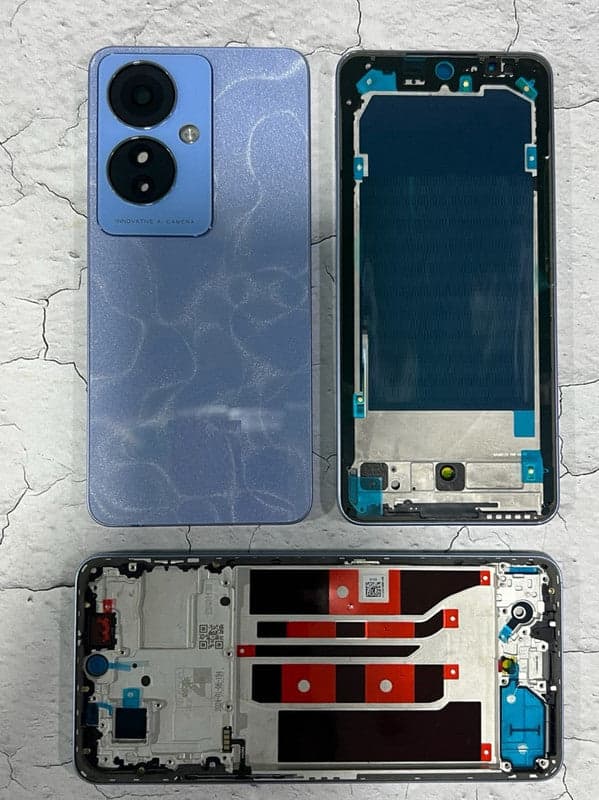 Back Panel Housing for Oppo F25 Pro 5G Blue