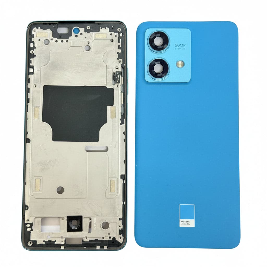 Back Panel Housing for Motorola Moto Edge 40 Neo Blue