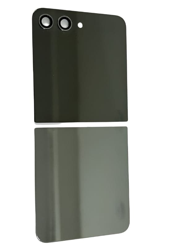 Back Panel Upper And Lower Pair Glass for Samsung Galaxy Z Flip 6 Graphit Black