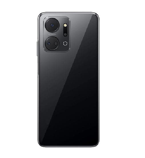 Back Panel with Camera Glass for Honor X7A Black