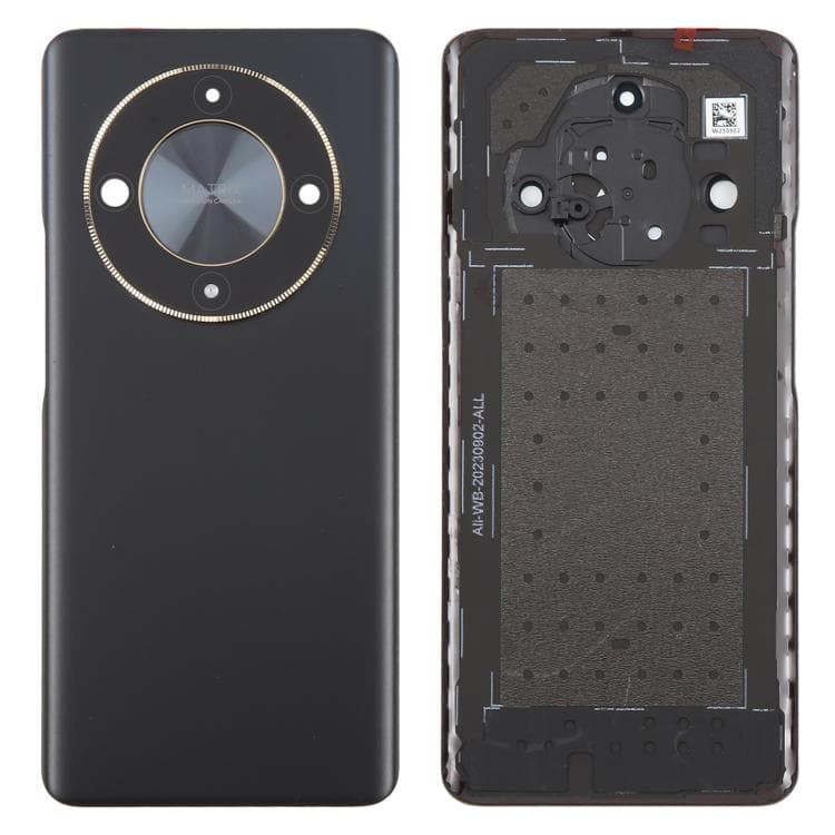 Back Panel With Camera Glass for Honor X9b Black