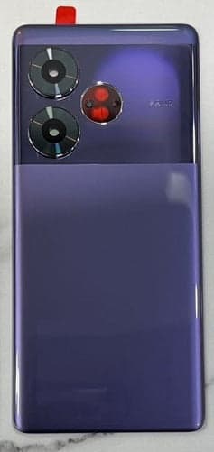 Back Panel with Camera Glass for Realme GT 6T Purple