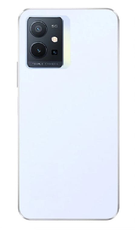 Back Panel with Camera Glass for Vivo T1 5G White