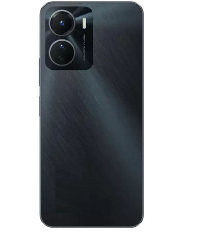 Back Panel with Camera Glass for Vivo Y16 Black