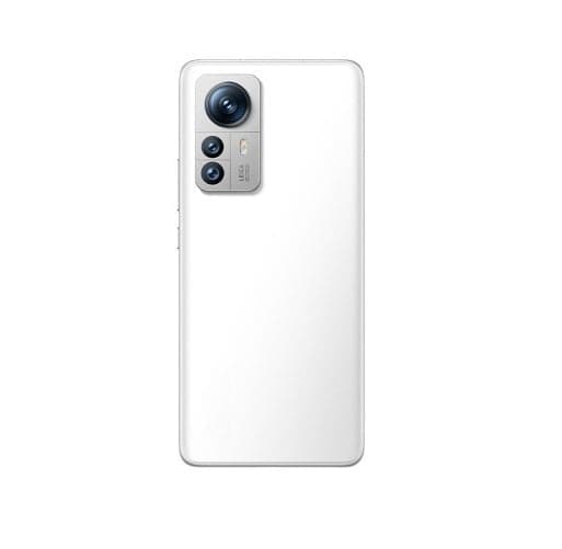 Back Panel with Camera Glass for Xiaomi 12 Pro White