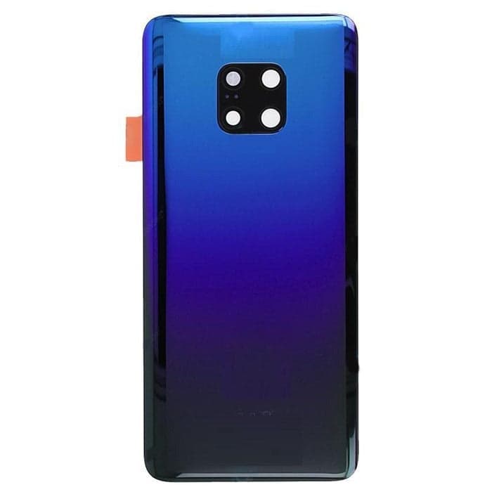 Battery Door Back Panel Glass with Camera Lens for Huawei Mate 20 Pro Blue