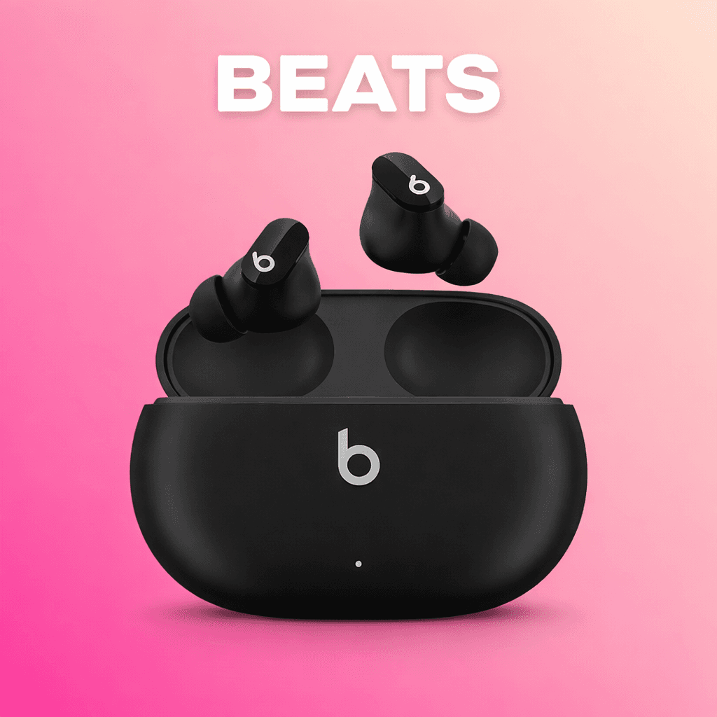 Beats Studio Buds Replacement — Red / Charging Case