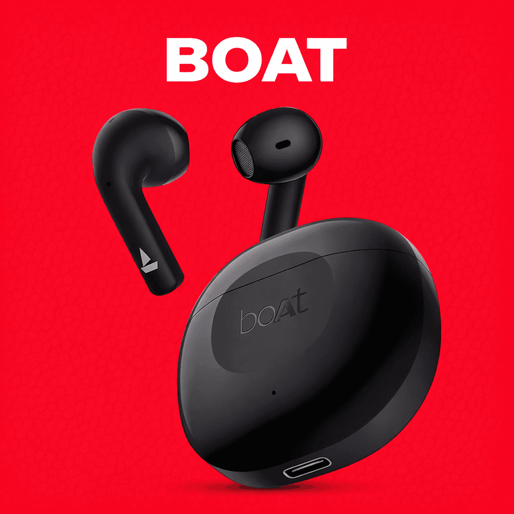 boAt Airdopes 125 – Replacement Parts (Pair / Charging Case) Replacement — Both Side / Black