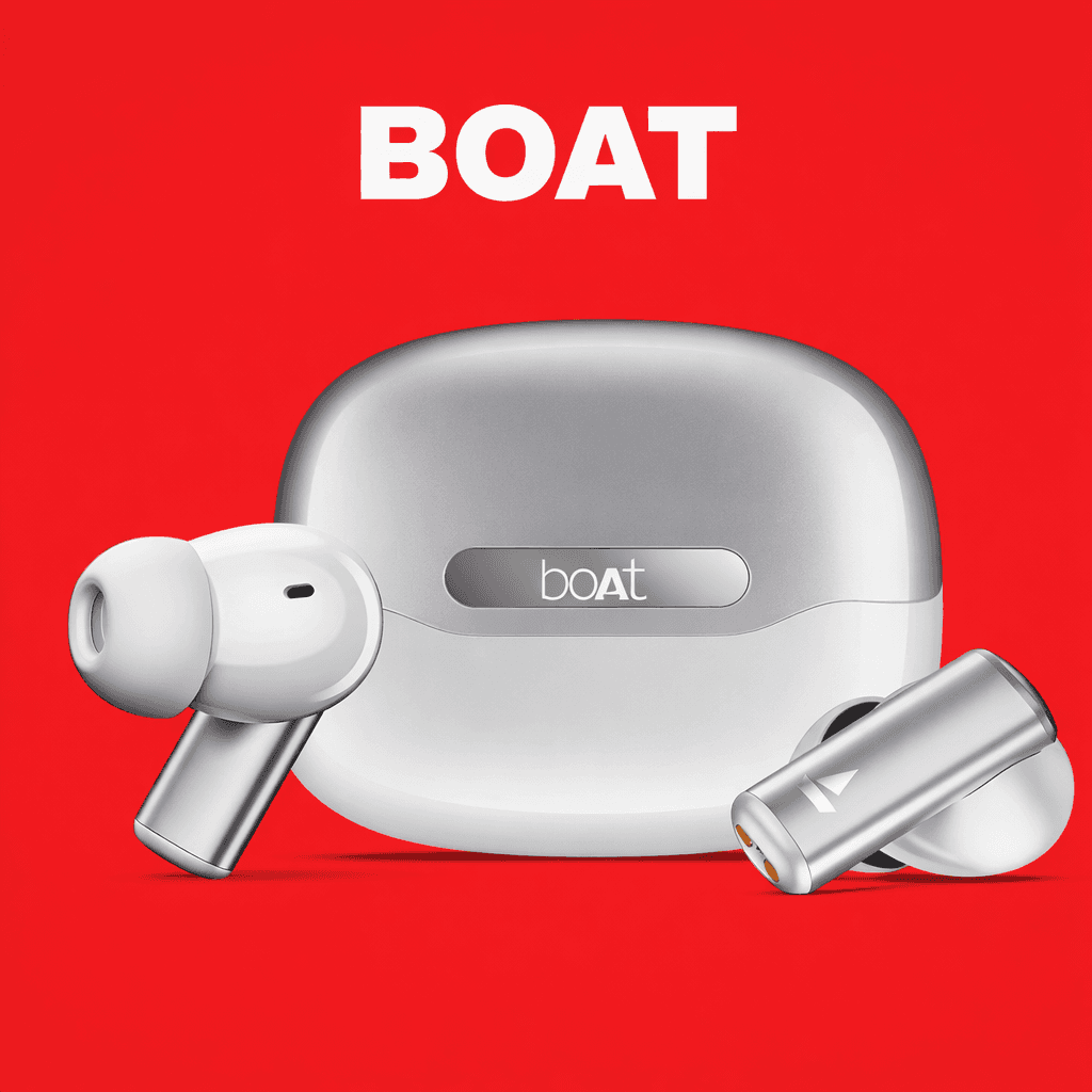 boAt Airdopes Prime 701 ANC Replacement — Grey / Right Side