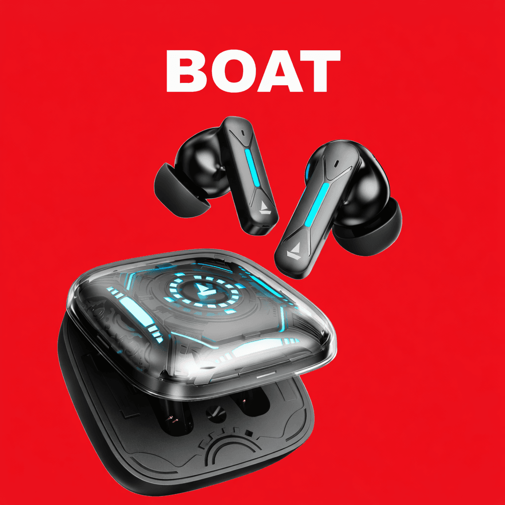 boAt Immortal Airspeed Pro Replacement — Black / Right Side