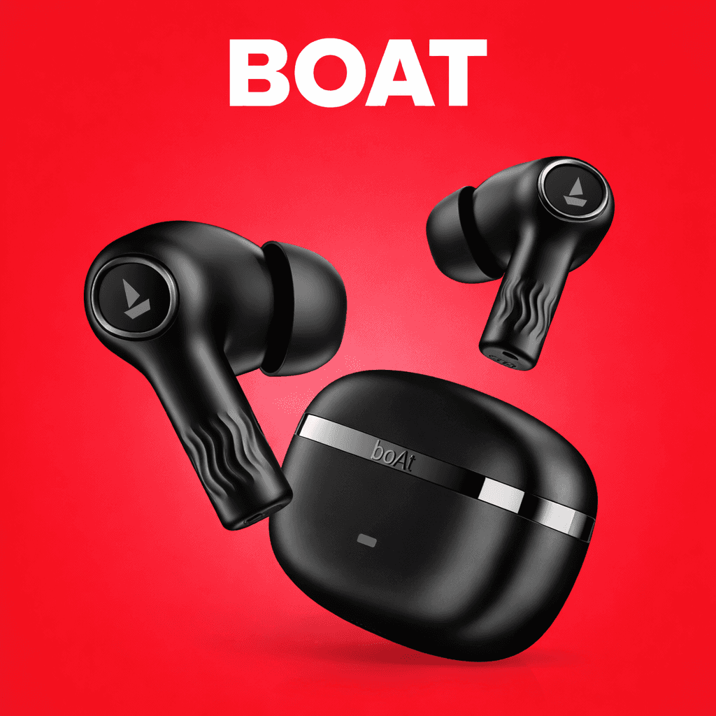boAt Nirvana Ion Replacement Parts Replacement — Black / Left Side