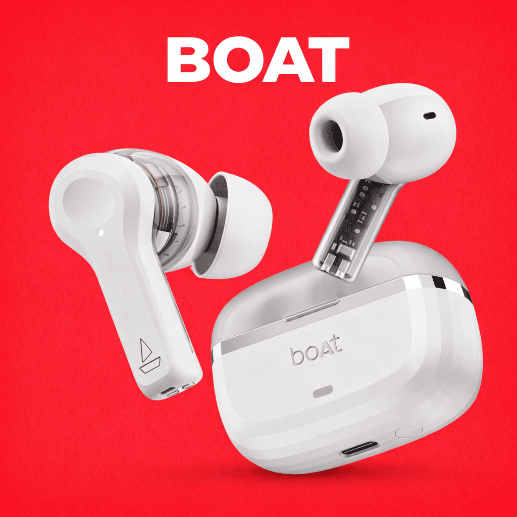 boAt Nirvana Space Replacement — Blue / Left Side