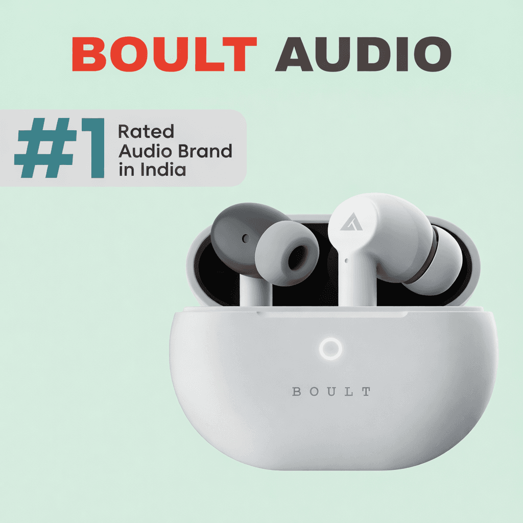 Boult Audio K45 Replacement — Red / Charging Case
