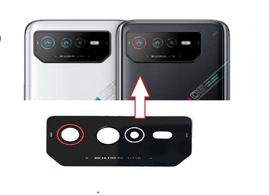 Camera Glass Lens for Asus Rog Phone 7