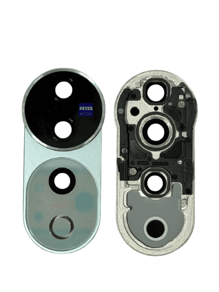 Camera Glass with Frame for Vivo V40 Pro Blue
