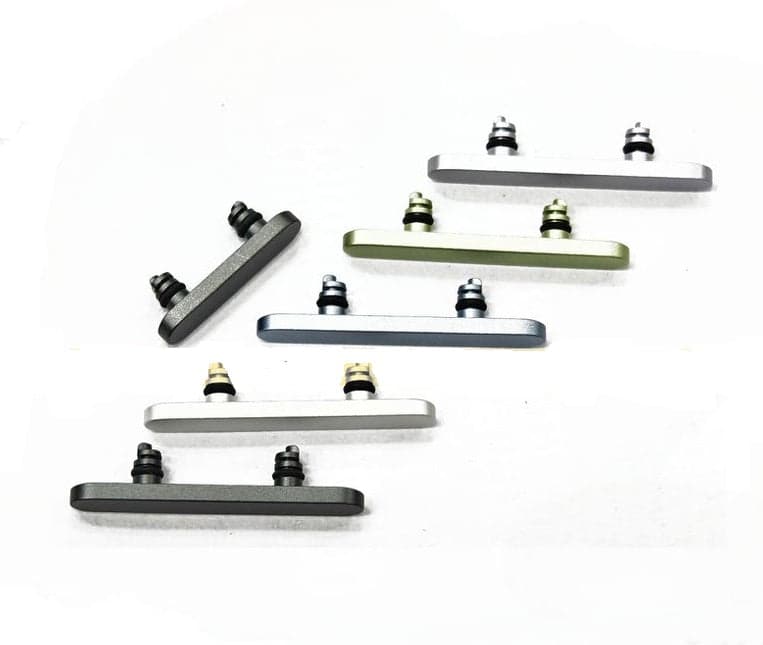 External Side Button Out Keys for Apple iPhone 17 Silver