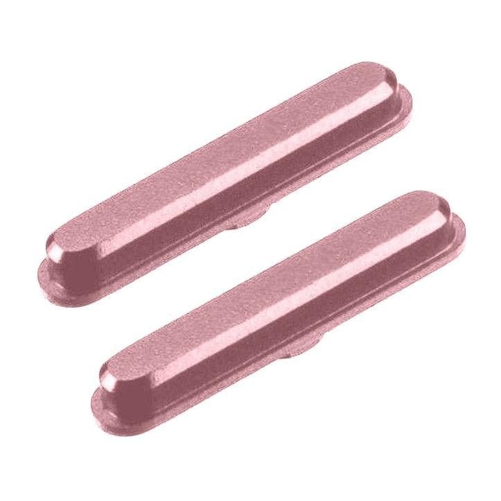 External Side Button Out Keys for Iphone 15 Pink