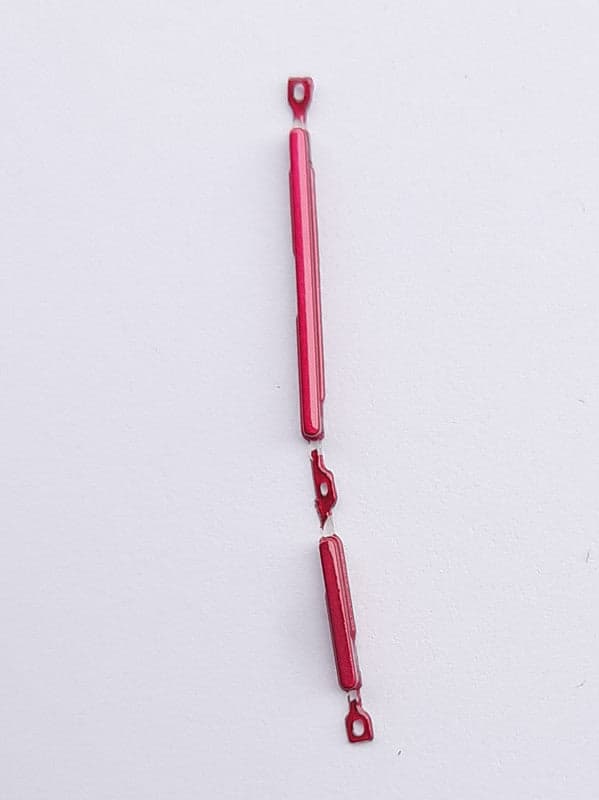 External Side Button Out Keys for Tecno Camon 17P CG7 Red