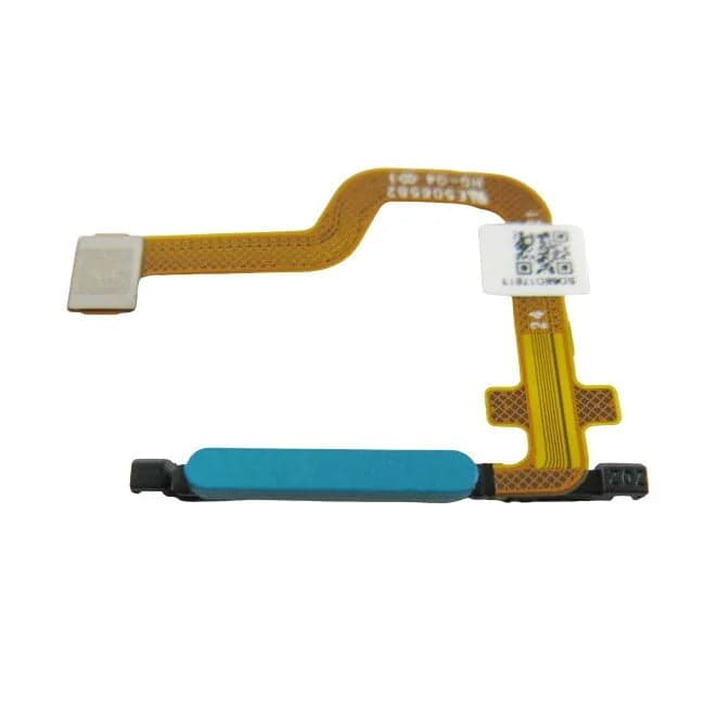 Fingerprint Sensor Flex for Moto E32 Blue