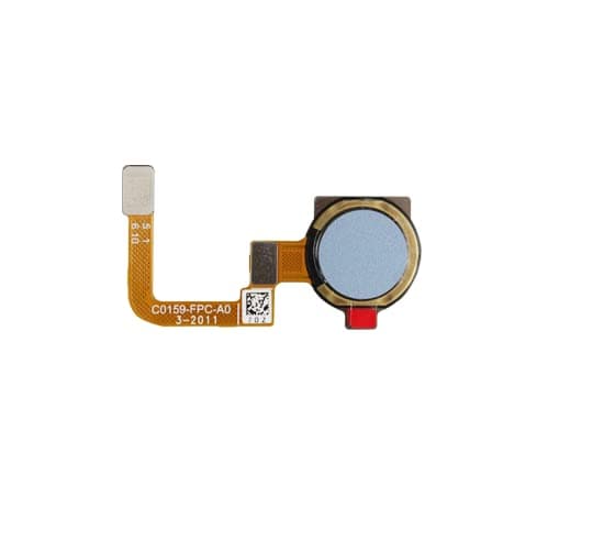 Fingerprint Sensor Flex for Realme C25Y Silver