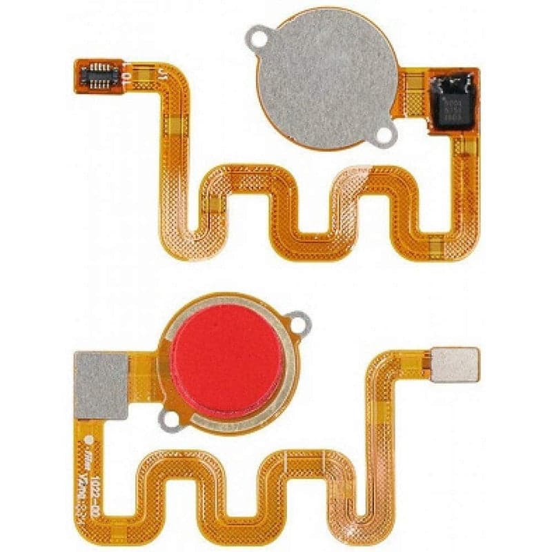 Fingerprint Sensor Flex for Xiaomi Redmi 6 Pro Red