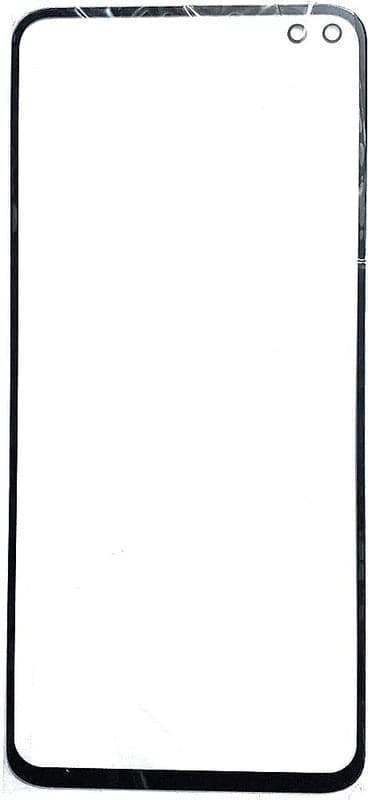 Front Glass Replacement for Xiaomi Redmi K30I 5G Black