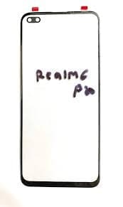 Touch Screen Front Glass for Realme 6 Pro Black