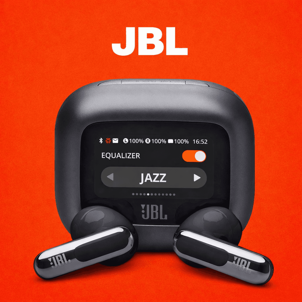 JBL Live Flex 3 – Replacement Parts (Pair / Charging Case) Replacement — Both Side / silver