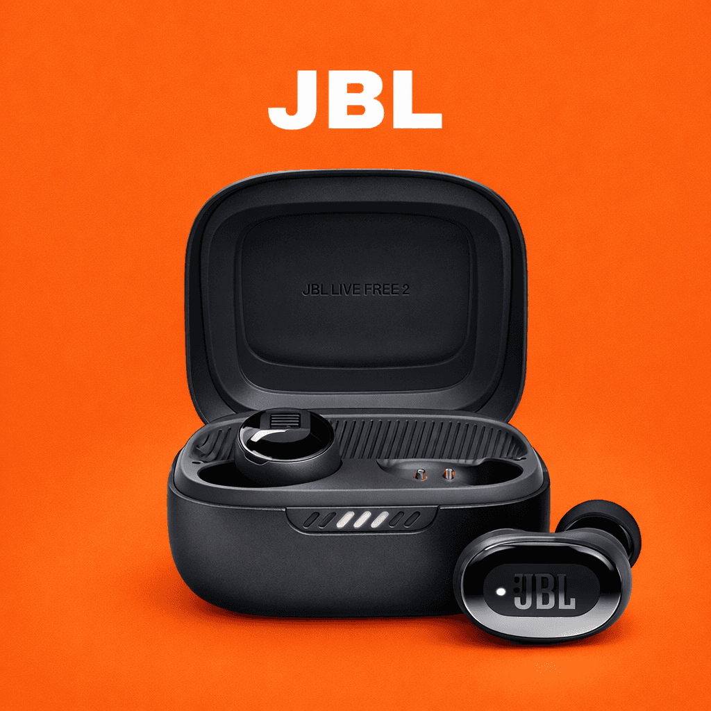 JBL Live Free 2 TWS Replacement Parts (Pair / Charging Case) Replacement — Charging Case / Blue