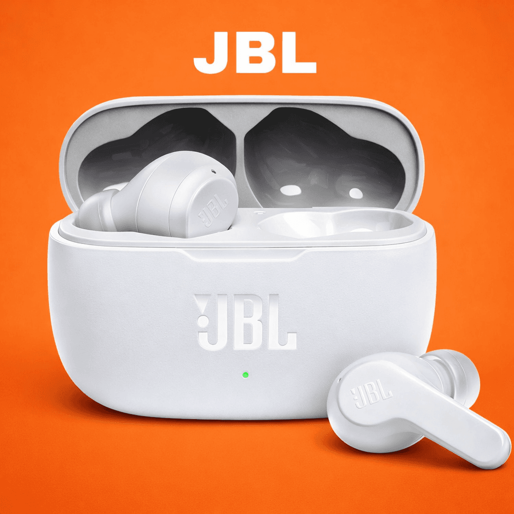 JBL Wave 200TWS Replacement Parts (Pair / Charging Case) Replacement — Charging Case / WHITE