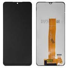 Lcd Display Combo Folder for Samsung Galaxy A02 Black