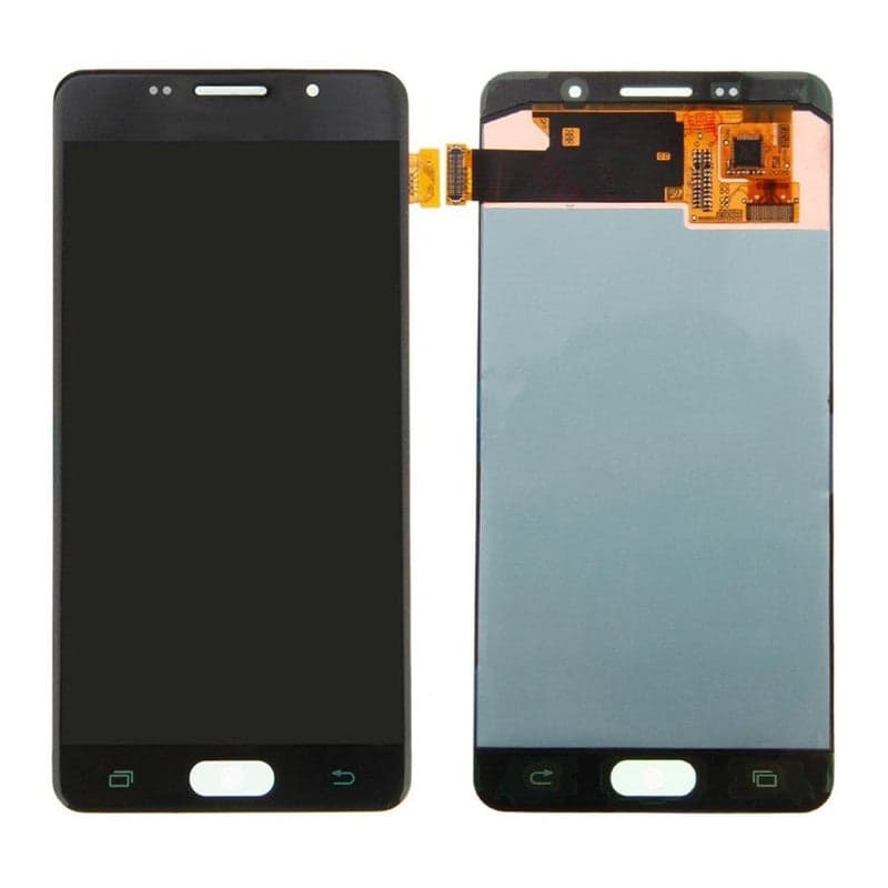Lcd Display Combo Folder for Samsung Galaxy A5 2016 Black
