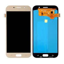 Lcd Display Combo Folder for Samsung Galaxy A7 2017 Gold