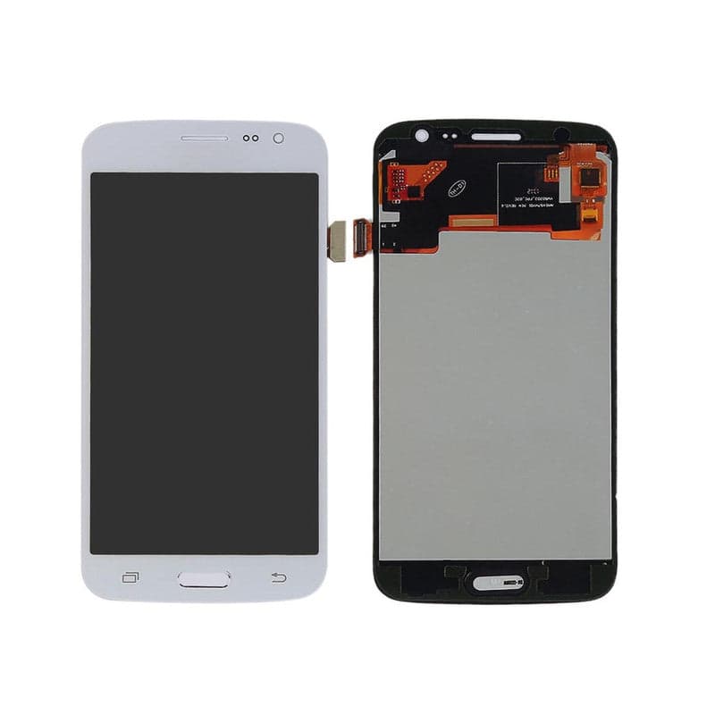 Lcd Display Combo Folder for Samsung Galaxy J2 2016 White