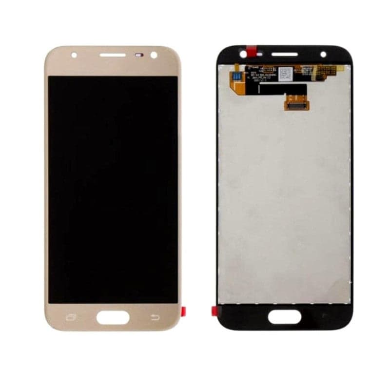 Lcd Display Combo Folder for Samsung Galaxy J3 2017 Gold