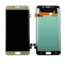 Lcd Display Combo Folder for Samsung Galaxy S6 Edge Gold