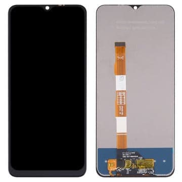 Lcd Display Combo Folder for Vivo Y16 Black