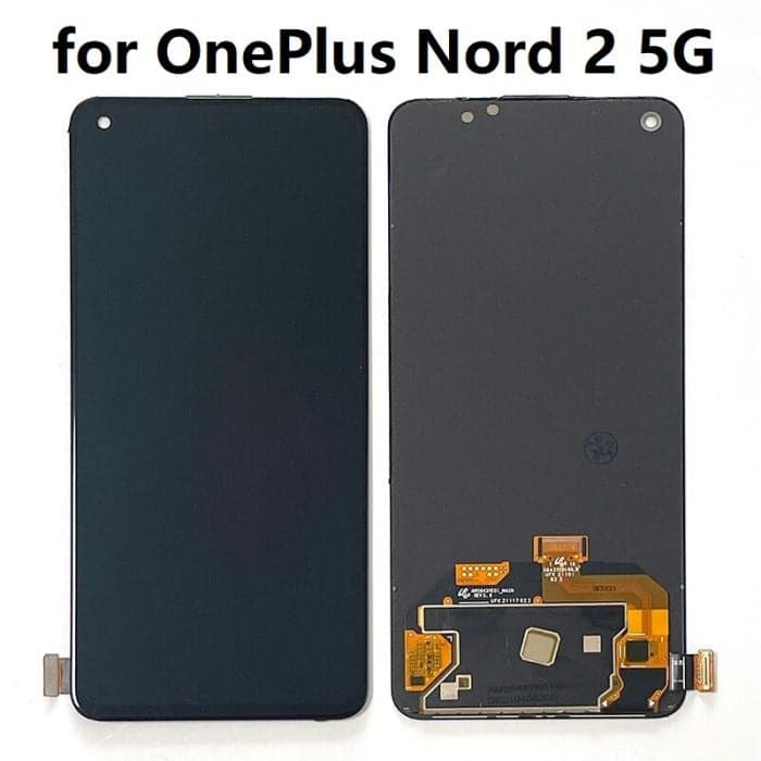 OLED Lcd Display Combo Folder for OnePlus Nord 2 Black