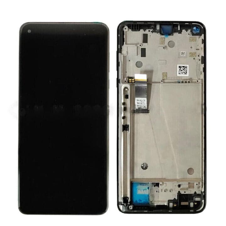 Lcd Display Combo Folder with Frame for Motorola Moto G Stylus 5G 2024 Black
