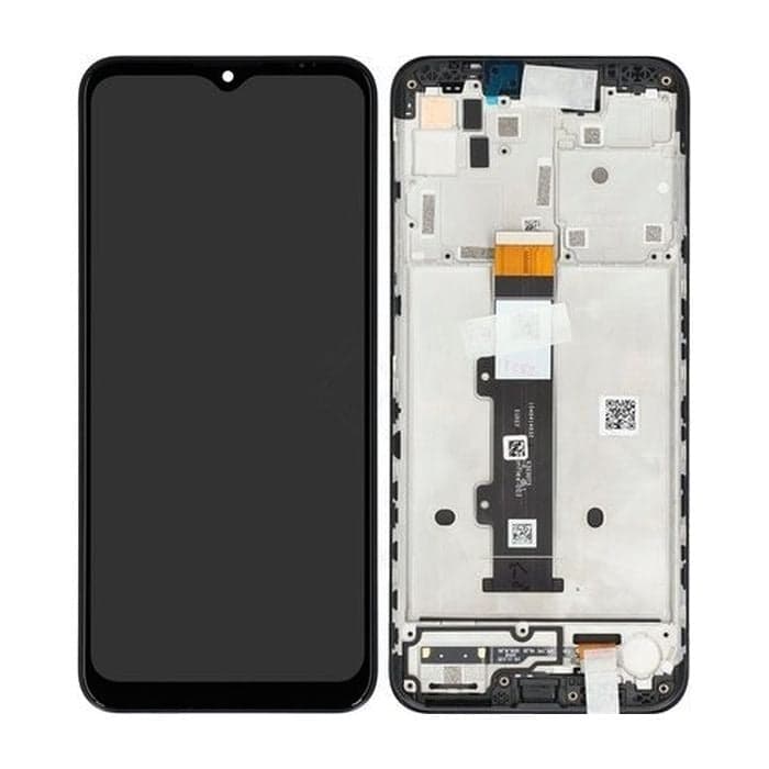 Lcd Display Combo Folder with Frame for Motorola Moto G20 Black