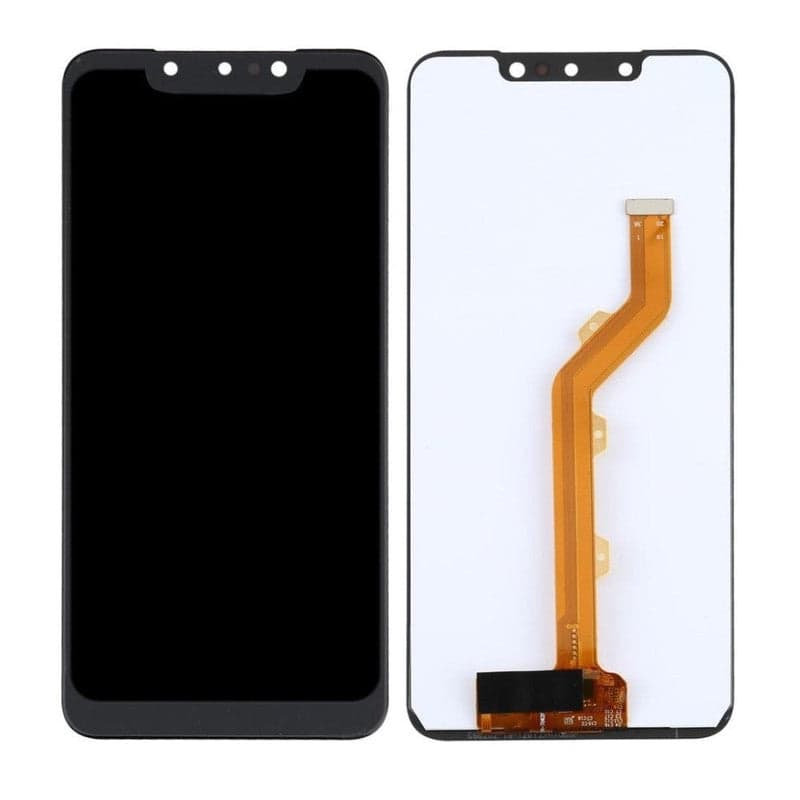 Lcd Display Combo Folder for Infinix Hot 7 Pro X625 Black