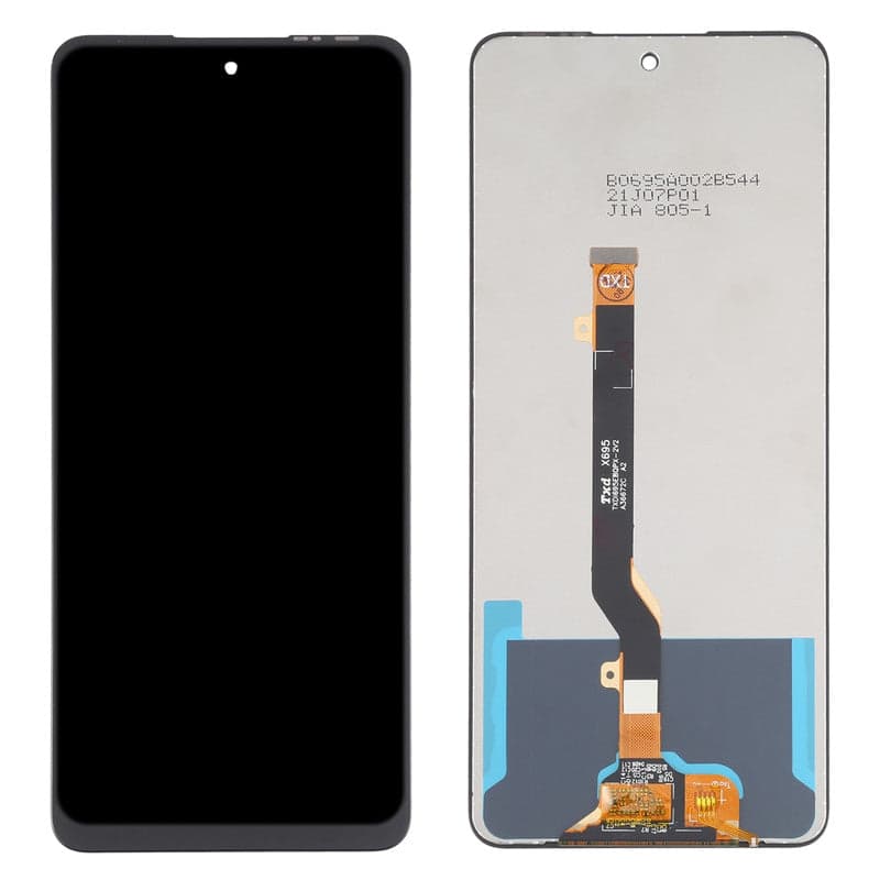 Lcd Display Combo Folder for Infinix Note 10 X693 Black