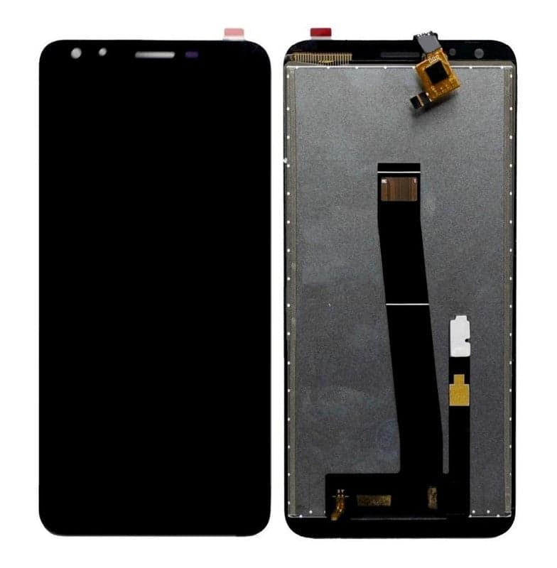 Lcd Display Folder Combo for INTEX INFIE 33 Black