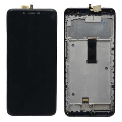Lcd Display Folder Combo for IVOOMI i1s Black