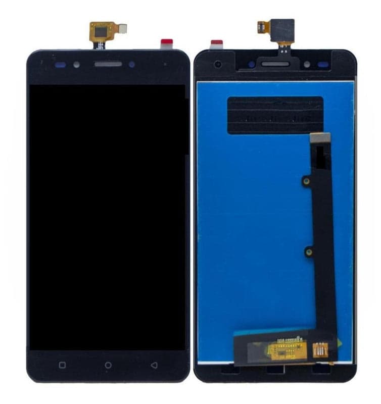 Lcd Display Folder Combo for LAVA A3 mini Blue