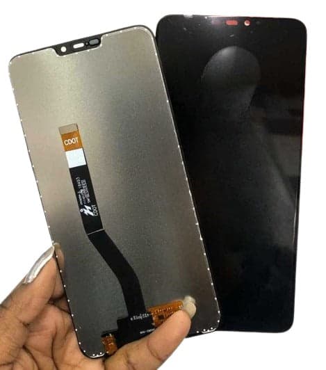 LCD Display Folder Combo for Lava Z92 Black